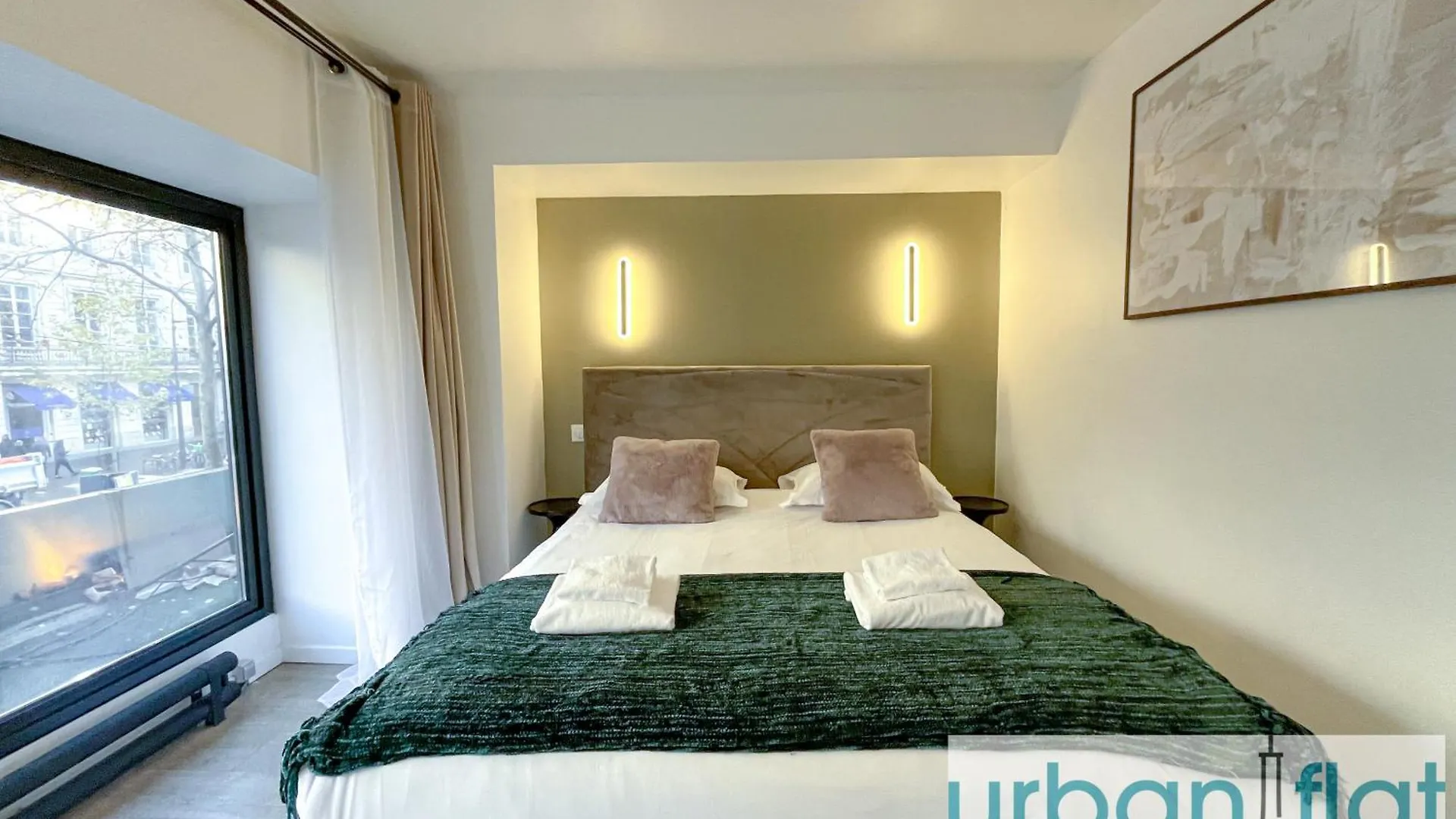 Urban Flat 194 - Cosy 3 Bedroom Opera Grands Boulevards Parijs 0*,
